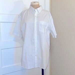COPY - Old Navy White Short Sleeve Button Down
